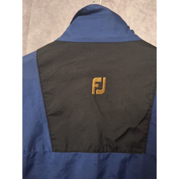 Footjoy Dryjoys Performance Light Jacket Men's Medium Blue Outdoor Moisture Wick - Picture 5 of 16